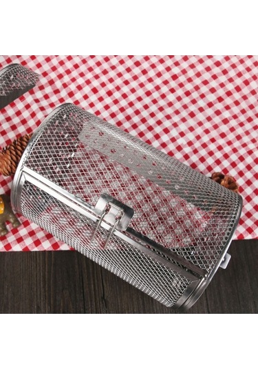 Didadodo Paslanmaz Çelik Fırın Izgarası - Kuruyemiş, Meyve Kurutma Çay İçin Uygun Döner Kafes Diğer