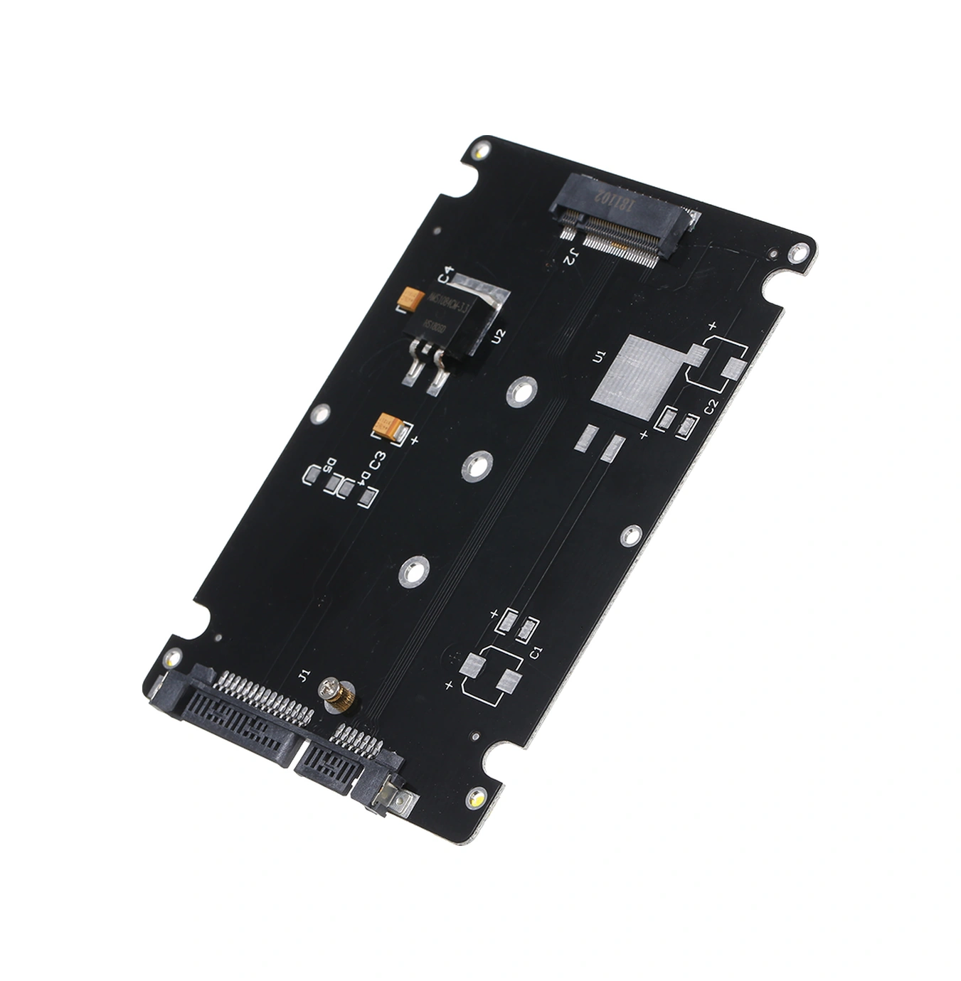 Qingmipy M.2 Ngff Ssd'den Sata3 Arayüzüne Dönüştürücü Kart - Ngff M.2'den 22 Pin Sata Iıı'ye Çevirici