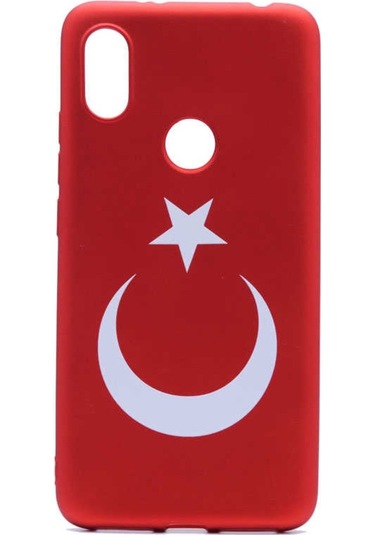 Xiaomi Mi 8 Kılıf Zore Bayrak Silikon