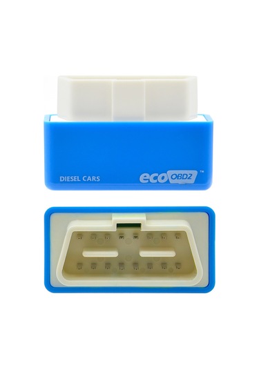 Honmex Dizel Araçlar İçin Ecoobd2 Chip Tuning Kutusu - 15% Yakıt Tasarrufu - Ecu Ayarlamalı - Plug & Drive - Mavi Renk