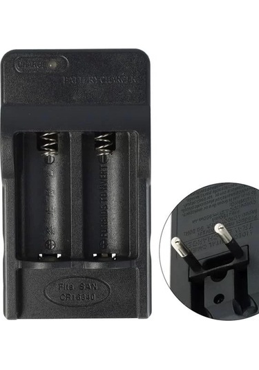 Pmr-w018 4.2 Volt 650 Mah 16340 Pil Şarj