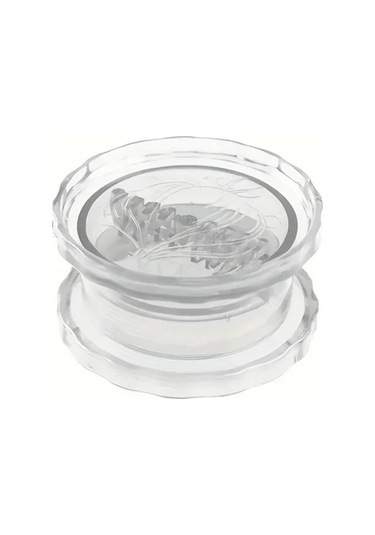 Primepickings Transparan Mavi Manuel Sarımsak Presi Doğrayıcı Plastik El Tipi Mutfak Masher Şeffaf Mavi