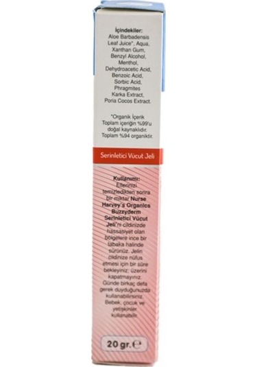 Nurse Harvey's Organics Buzzyderm 3 x 20 G