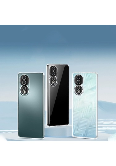 Prolysus Huawei Honor 90 Kılıf Kamera Korumalı Şeffaf Yumuşak Silikon Kılıf