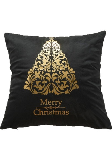 Cartoon Hand-painted Style Christmas Decorative Pillow No.151 Ekru