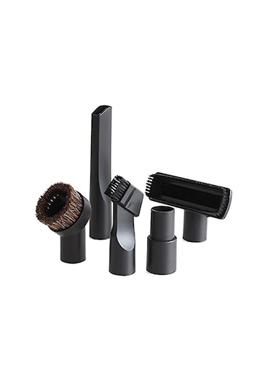 Springsun 32mm Ve 35mm Boru İç Çapı İçin 5'li Evcil Hayvan Tüyü Ve Toz Temizleyici Süpürge Fırça Ağız Takımı - Plastik, Kuru Kullanim