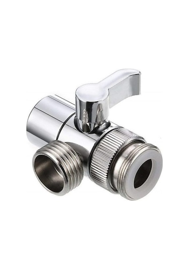 Trendooze Temizlik Kolaylıklı Yüksek Performanslı Duş Başlığı Yönlendirici - Gümüş Gümüş