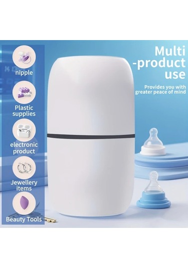 Willowhaven Beyaz Taşınabilir Mini Uv Emzik Temizleme Kutusu Seyahat Çok Yüzeyli Sterilizasyon