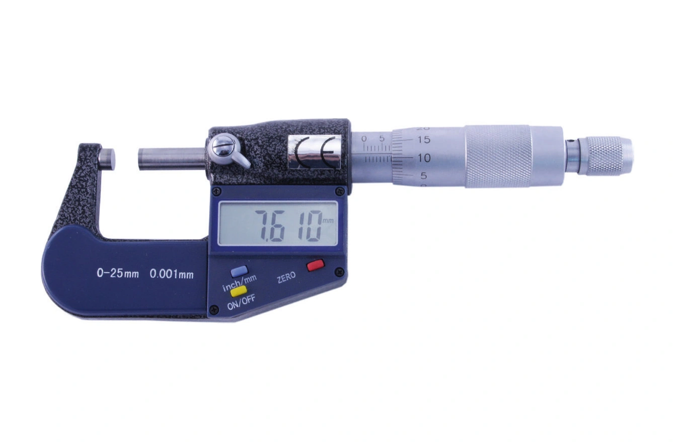 0-25mmx0.001 Ekonomik Tip Dijital Mikrometre