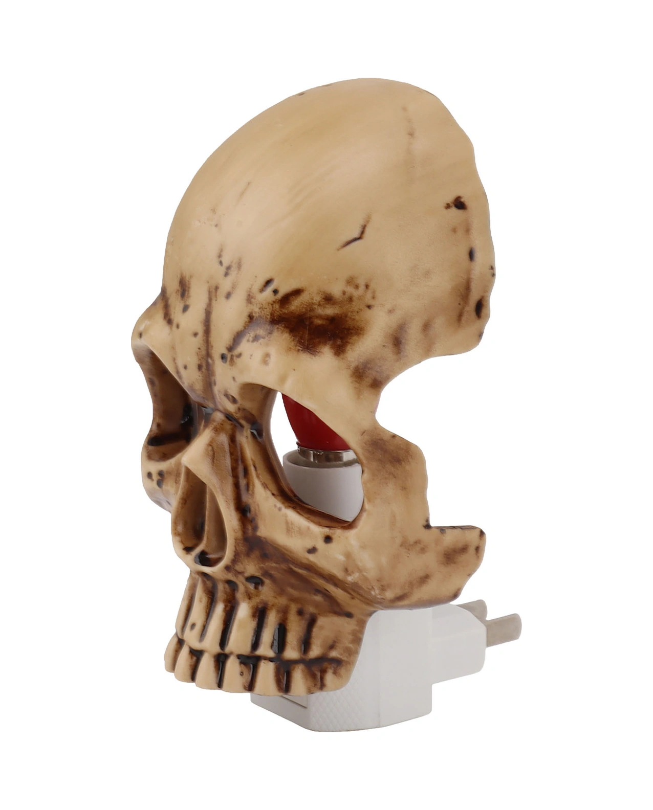 Geeroyoo Halloween Kemer Lehine Işıklı Figür, Aydınlatma Parlaklığı Ayarlanabilir Reçine Dekoratif Işık, 110v Amerikan Standartı, Ev Dekoru Ve Halloween Ambiyansı İçin Diğer