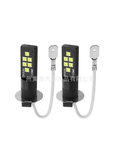 Singree Yüksek Parlaklıklı 12 Led'li H3 H1 880 881 3030 Otomobil Sis Farı