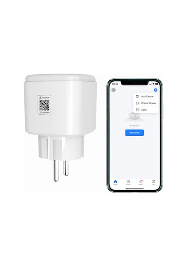Wezone Matter Protokolü Destekli Akıllı Prizi 16a - Wifi Bağlantı, Çoklu Platform Entegrasyonu, Çocuk Güvenliği Ve Yüksek Güç