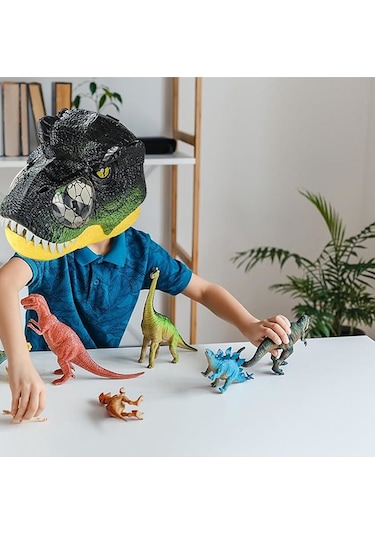 Işıklı Ve Sesli T-rex Maskesi: Dinozor Dünyası Şimdi Çok Daha Gerçekçi Dinozor