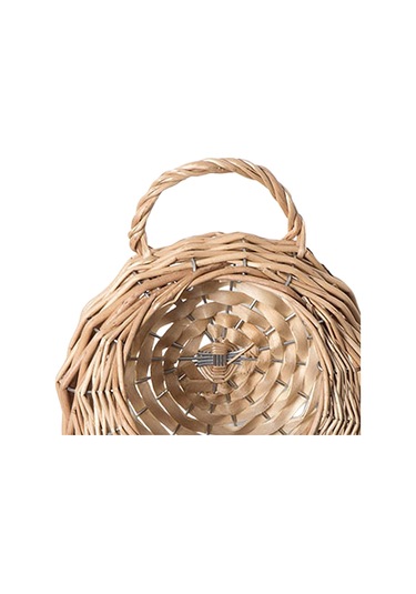 Suntek Magideal Hasır Asılı Çiçek Sepeti Duvar Ekici Çim Yard Odun