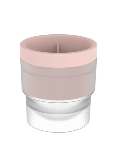 Gıda Grubu Silikon Buz Küpü Kalıbı, Ev Ofis Restoran Kullanıma Uygun, Sızdırmaz, Kolay Kullanım, Pembe, Deri Kutuda Çok Renkli Çok Renkli