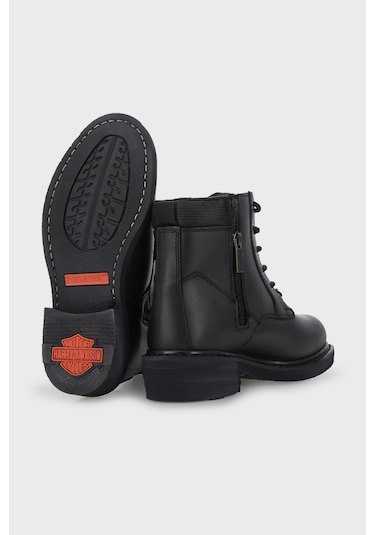 Harley Davidson Kadın Bot 025G100128 Siyah Cilt Siyah