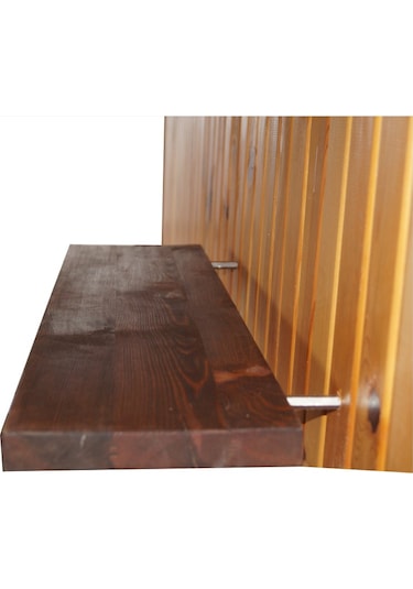 Kilizmanmasif Gizli Askılı Masif Duvar Rafı