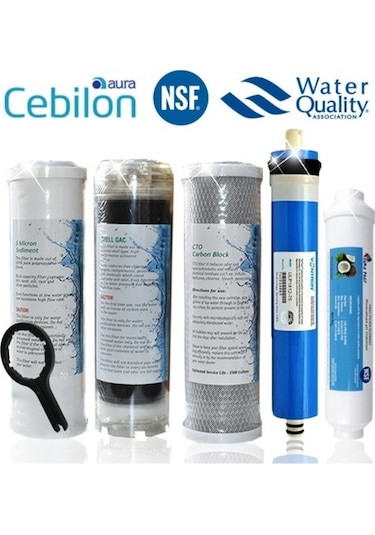 Liberti Ihlas Aura Cebilon Su Arıtma Cihazı Filtre Bakım Seti