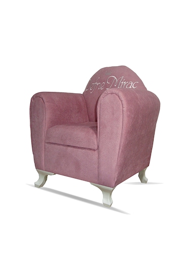 İsimli Kişiye Özel Çocuk Koltuğu 1-6 Yaş - Pudra Pudra Pembe