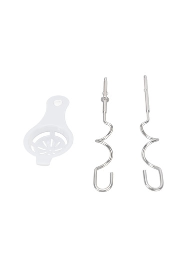 Shineyee Kenwood El Mikseri İçin Paslanmaz Çelik Hamur Kancaları Ve Yumurta Beyazı Ayırıcısı Seti - Hamur, Krem Ve Yumurta Karıştırma Aksesuarı Diğer