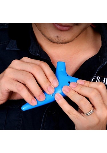 Valkyrie Ocarina 12 Delik Ocarina Alto C Ocarina Flüt Ocarina Sualtı Müzik Nefesli Enstrüman