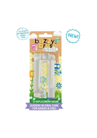Jack N Jill Buzzy Fırça Yedek Başlıkları - 2'li Paket