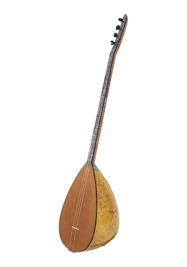 Saz-z-5-3 Kuşgözü Akçaağaç Uzun Sap Bağlama