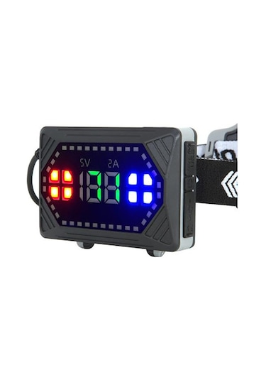 Watton Wt-629 Cree Tg Led 20.000 Lümen Yağmur Suyu Geçirmez Kafa Lambası Çok Renkli