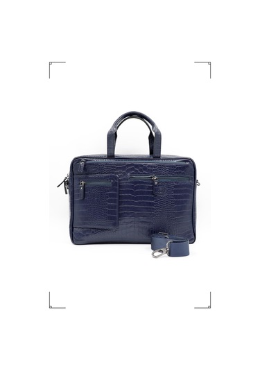 Hakiki Deri Evrak Çantası-133574 Siyah