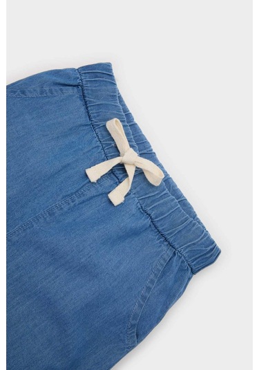 DeFacto Erkek Bebek Beli Lastikli Jean Şort E6837A525SMBE394 Mavi DeFacto Erkek Bebek Beli Lastikli Jean Şort E6837A525SMBE394 Mavi