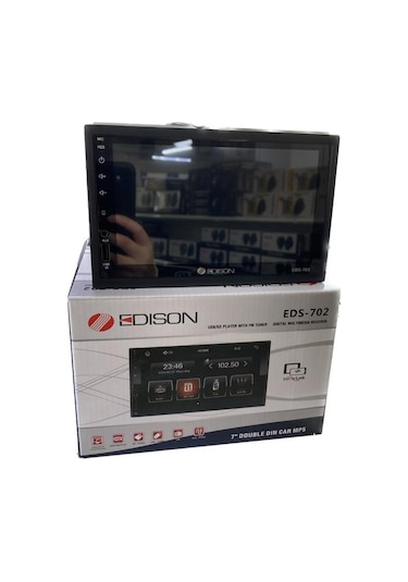 Edison EDS-702 7" HD Usb+Sd+Bluetooth+FM+MP5+Aux+4x50 Watt+Mirror