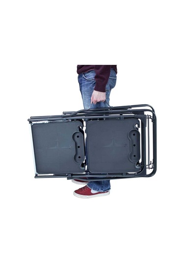 Gci Slimfold Katlanır Pişirme Kamp Masası Siyah