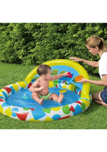 Bestway 47" X 46" X 18"/1.20m X 1.17m X 46cm Splash & Learn Kiddi