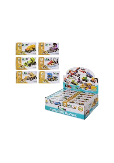 Kızılkaya Ideas Arabalar 2in1 21 Parça Sm208b-05