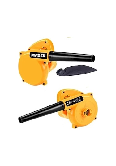 Mager 1100 W Süper Güç Devir Ayarlı Elektrikli Hava Körüğü Üfleme Makinası Emme Özellikli