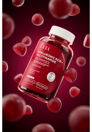 VitaCeel 2'li Cilt ve Saç & Tırnak Gummy Vegan Çiğnenebilir Vitamin