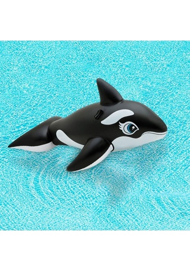 Ganzhoushop Suntek Su Şişme Şamandıra Canlı Renkli Eğlence Havuz Çok Balina 193x119cm Tj Çok Renkli