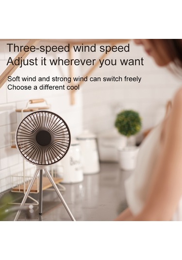 Cbtx DQ213 4000 mAh Taşınabilir Kamp Tipi Fan