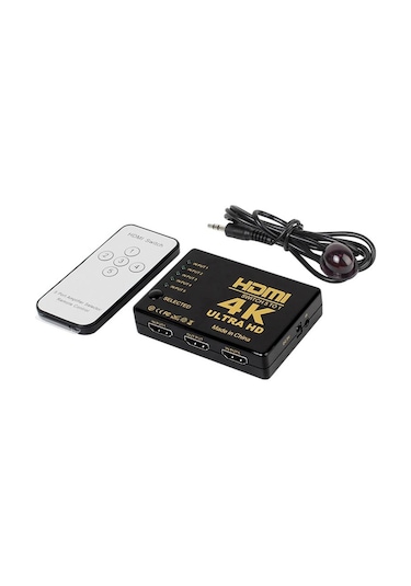 Gplus Ifswt-501 5 Port Kumandalı 4K 2160P 3D Uyumlu Hdmi Switch