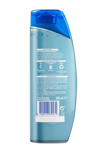 Head & Shoulders Derinlemesine Temiz Yoğun Ferahlık Şampuanı 300 ML
