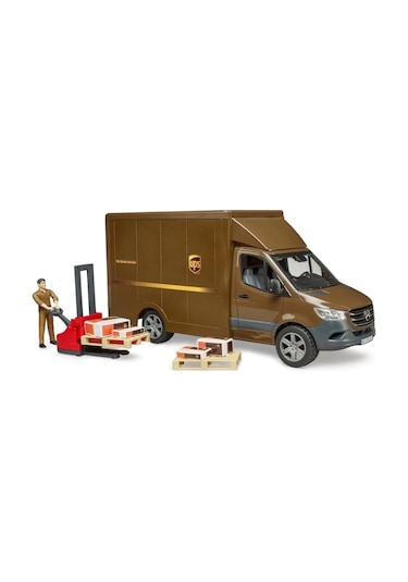 Mey İthalat Mercedes Benz Sprinter Ups Kargo Aracı Transpalet