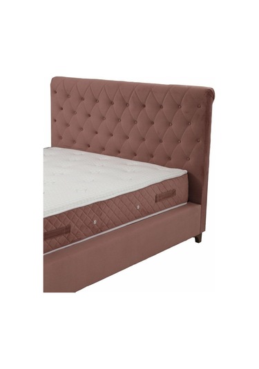 140x200 Deluxe Baza+başlık+sonata Yatak Gül Kurusu