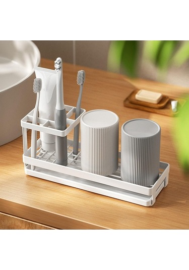 Pazly Tezgah Tepsili Tahliye Suntek Masaüstü Için Düzenleyici Beyaz Banyo Gj Diğer