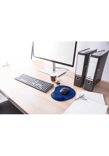 Trust 20426 Bıgfoot Ergonomık Mavi Mouse Pad