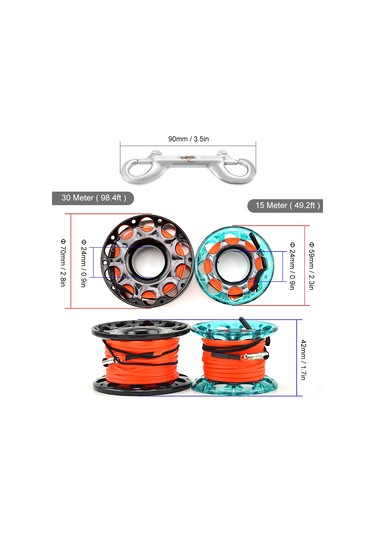 Vkemall 15 Metre Plastik İp Bobini Fxl-951p + İki Uçlu Kanca - Pembe Pembe