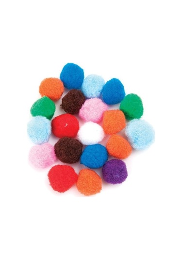 Puti Pom Pom 30 Mm 30 Adet