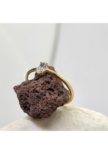 0.50Ct Oval Sade Minimal Pırlanta(Signty Taşlı)14 Ayar Altın Tekt 552950120