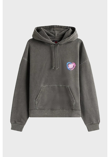 Tommy Jeans Bayan Sweat Dw0dw20945 Bds Siyah Siyah