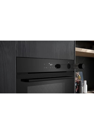 Siemens HR232GEB3 Buhar Destekli Ankastre Fırın Siyah Inox