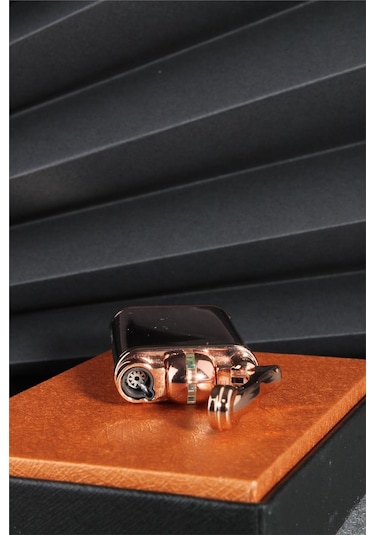 Silvio Monetti Rose Renk Özel Tasarım Pürmüz Gazlı Çakmak 24csm875mr03